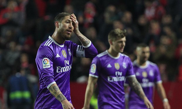 Sevilla Hentikan Madrid di Angka '40'